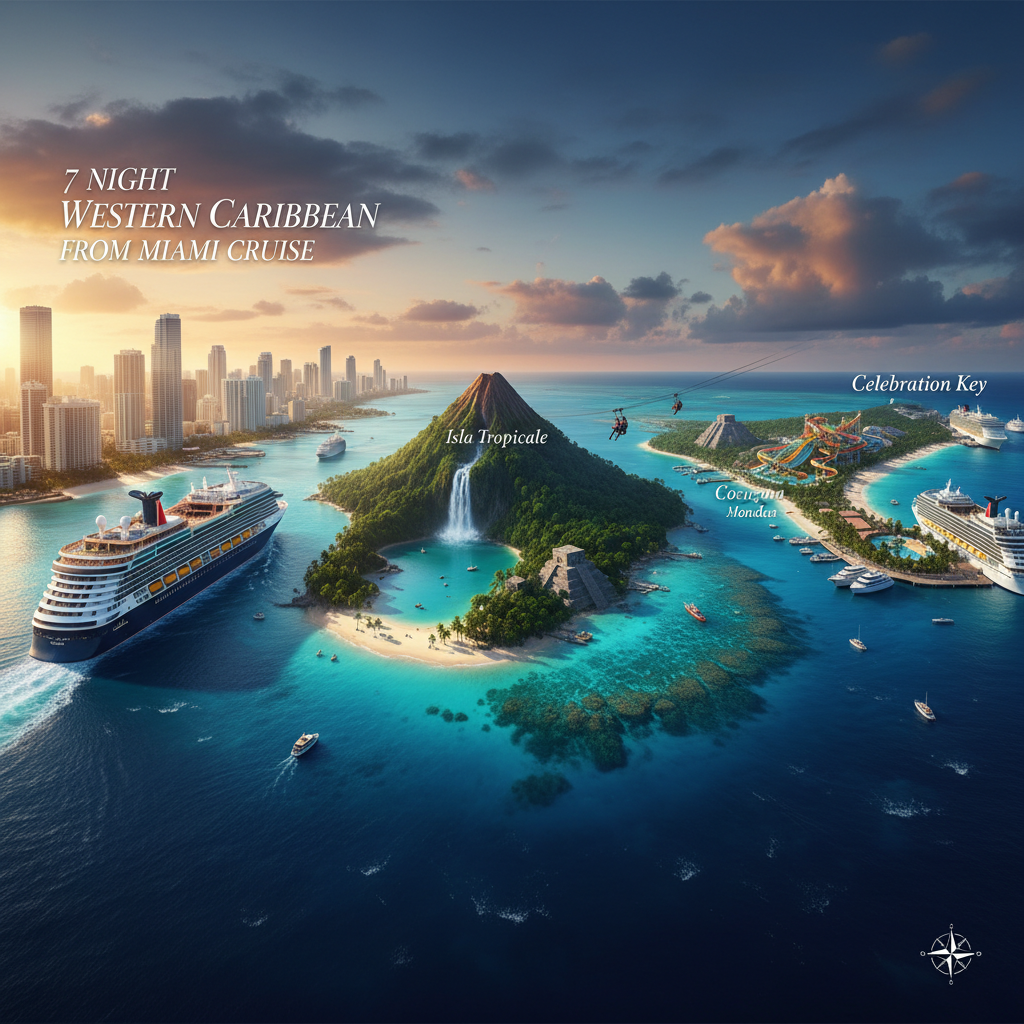 Western Caribbean aboard Carnival Celebration: Tropical Paradise Awaits! cruise ship photo 2