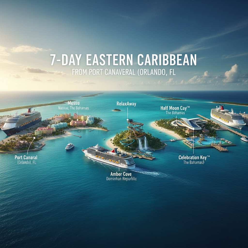 7-Day Eastern Caribbean from Port Canaveral (Orlando), FL cruise ship photo 34