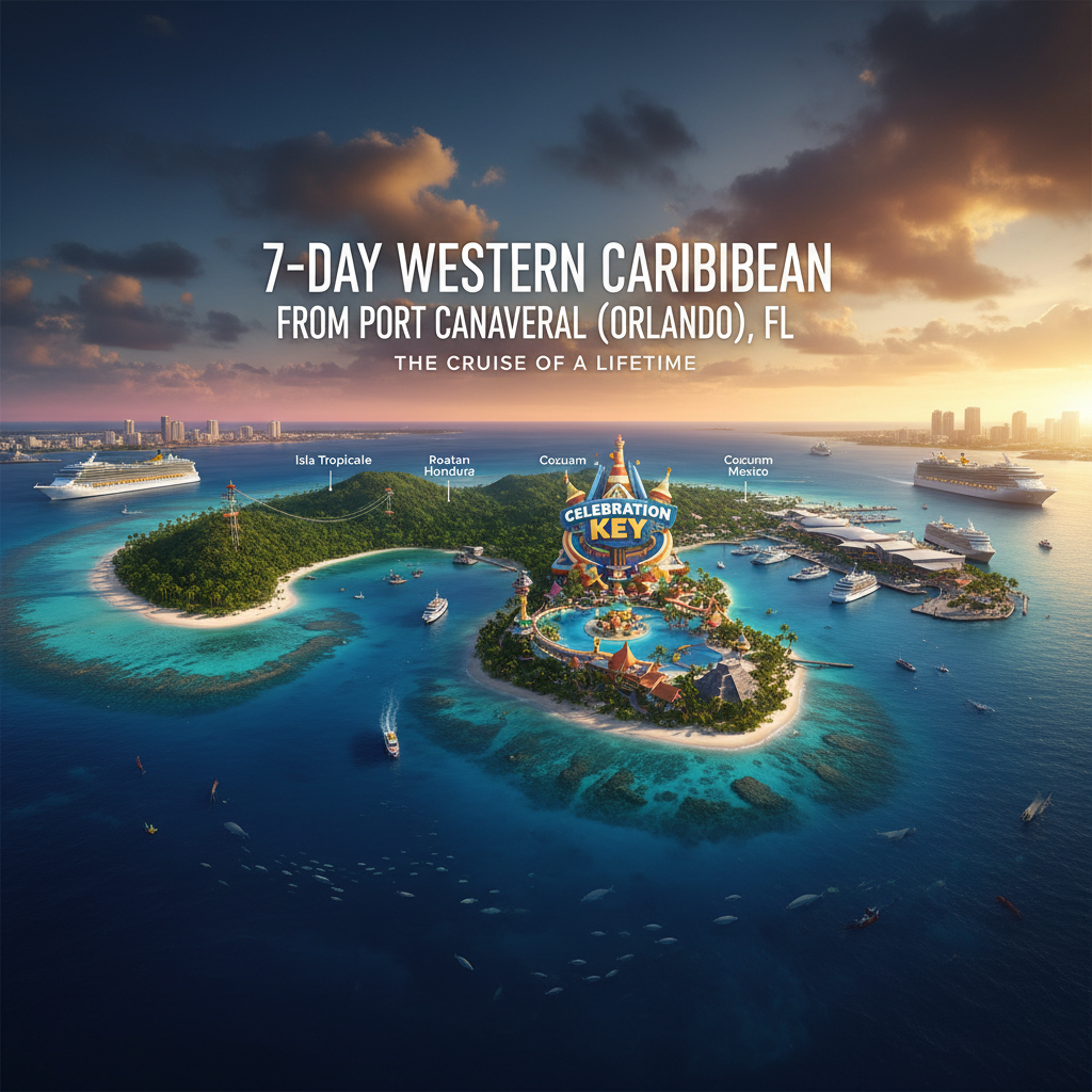 7-Day Western Caribbean from Port Canaveral (Orlando), FL cruise ship photo 2