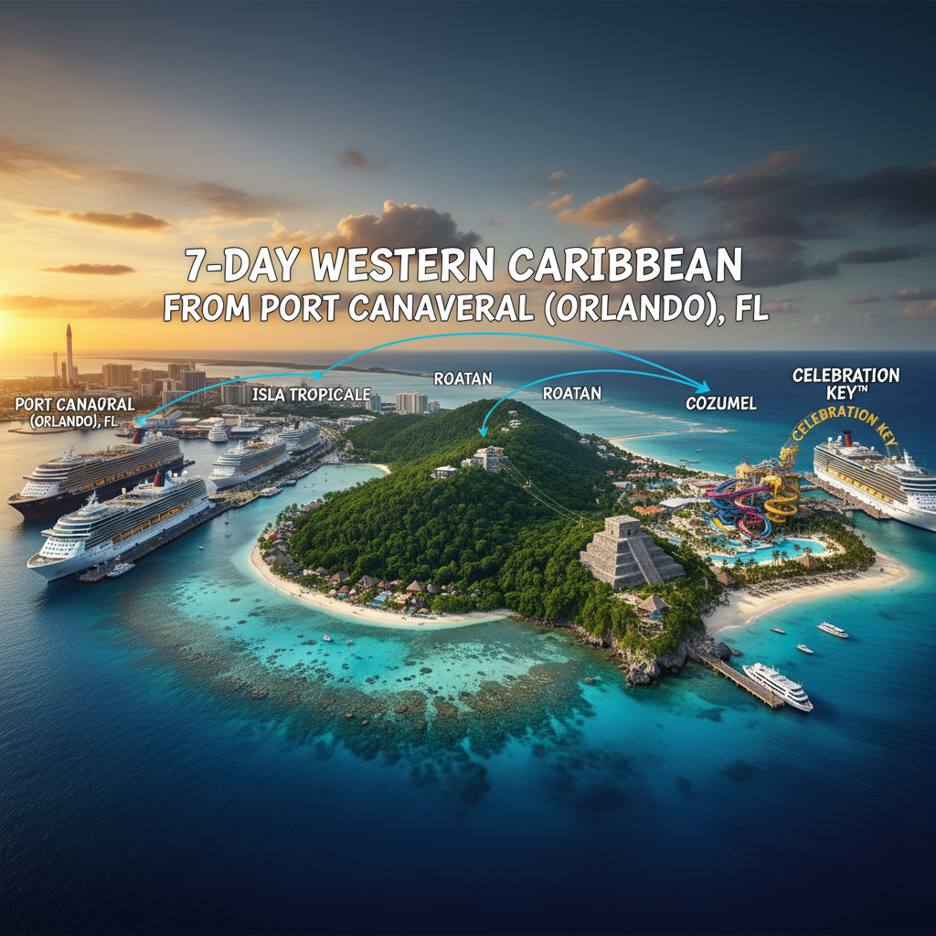 7-Day Western Caribbean from Port Canaveral (Orlando), FL cruise ship photo 34
