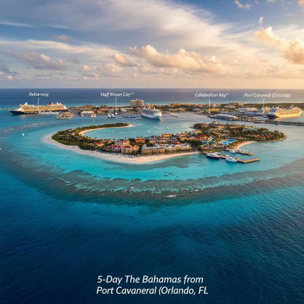 5-Day The Bahamas from Port Canaveral (Orlando), FL cruise ship photo 2
