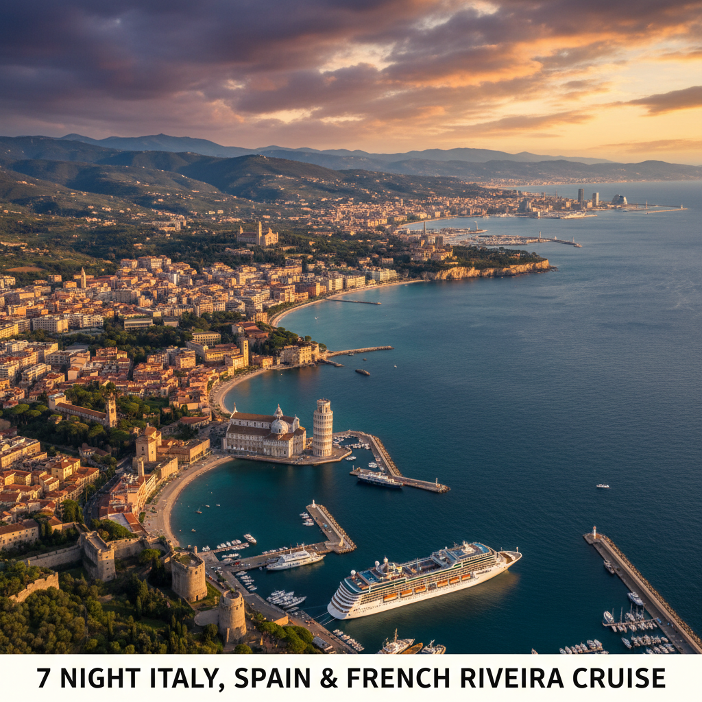 7 Night Italy, Spain & French Riviera cruise ship photo 2